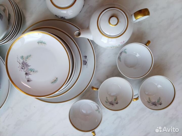 Сервиз чайный ГДР uhlstadt