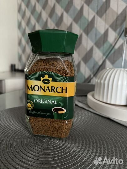 Кофе Jacobs Monarch растворимый сублимированный