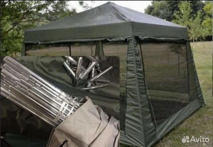 Тент шатер для дачи