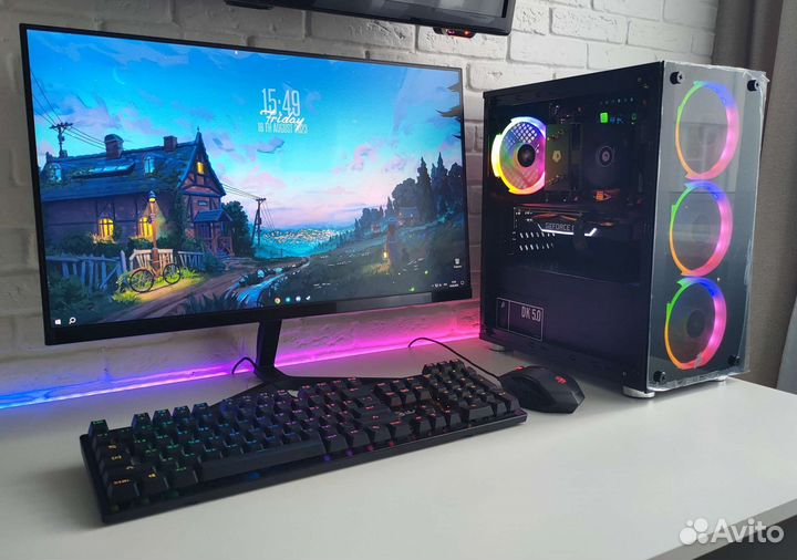 Пк игровой i7/gtx1660super/ssd m2 512гб/16гб озу