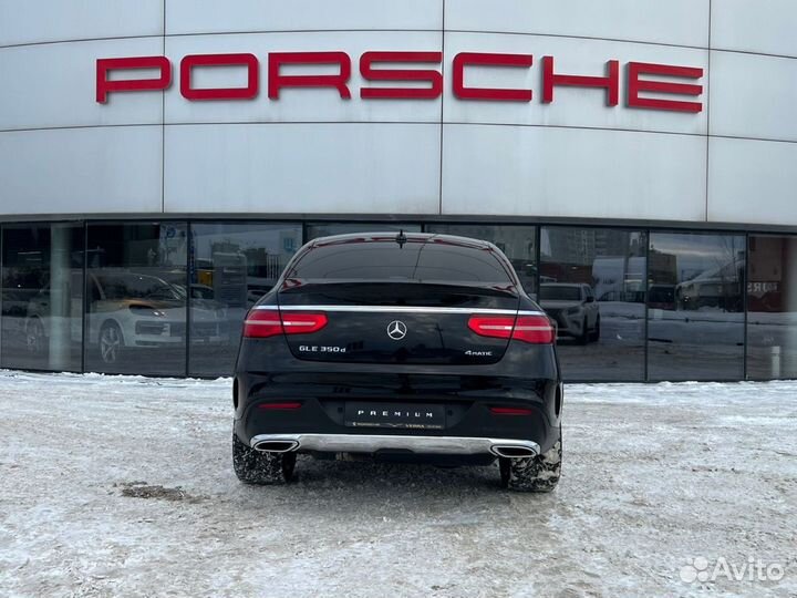 Mercedes-Benz GLE-класс Coupe 3.0 AT, 2017, 125 606 км