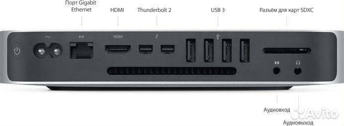 Apple Mac mini i5 2,8 ггц, 8 гб, 1Tb mgeq2LL/A