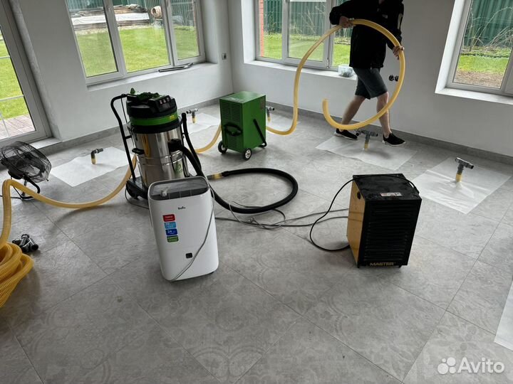 Осушитель воздуха после потопа