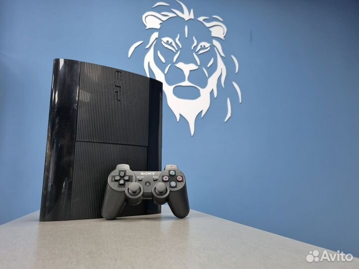 Sony PS3 super slim 500gb прошитая/34 игры