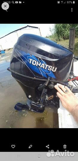 Лодочный мотор тохатсу mfs a3 4такта