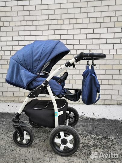 Коляска для новорожденных indigo,2 в 1