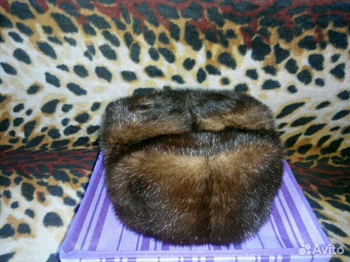 Шапка норковая формовка новая