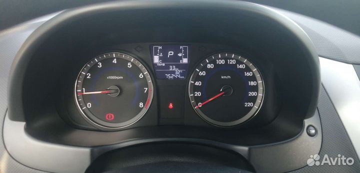 Hyundai Solaris 1.6 AT, 2015, 75 000 км