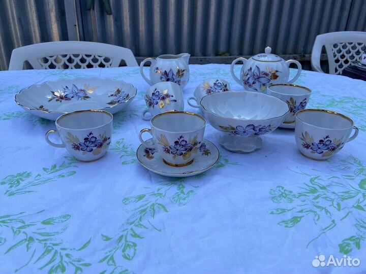 Чайный сервиз лфз made in ussr