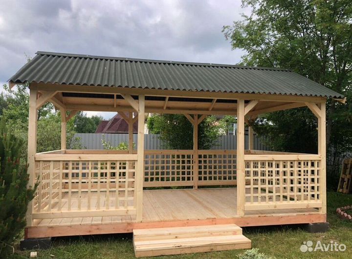 Красивые беседки