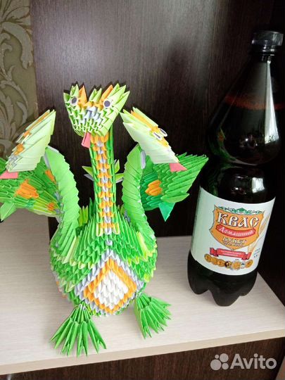 Поделка Дракончик/ваза