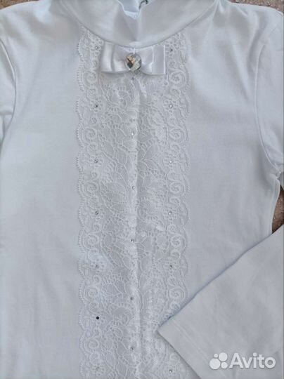 Школьная блузка 128