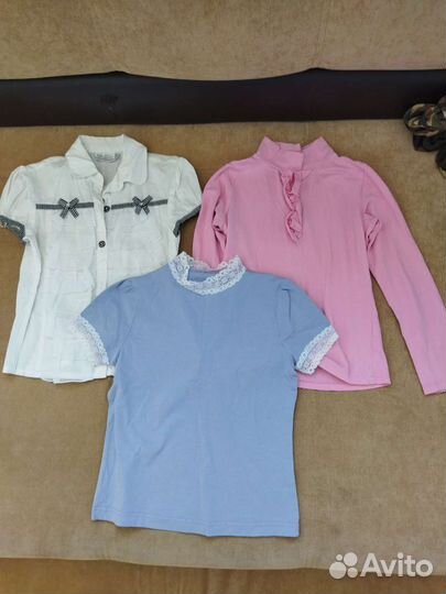 Блузка рубашка школьная