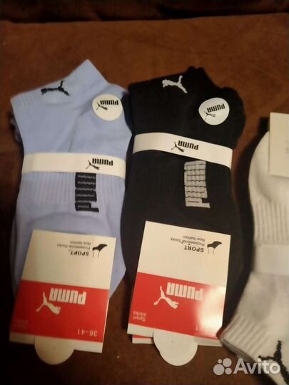 Носки nike,puma женские