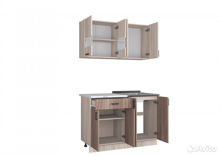 Кухонный гарнитур легенда-10 х1,2м (В.М)