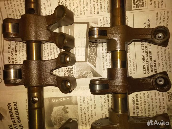 Рокера lancer 9, оси, распредвал