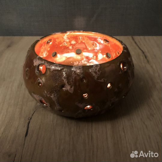 Подсвечник / светильник керамический