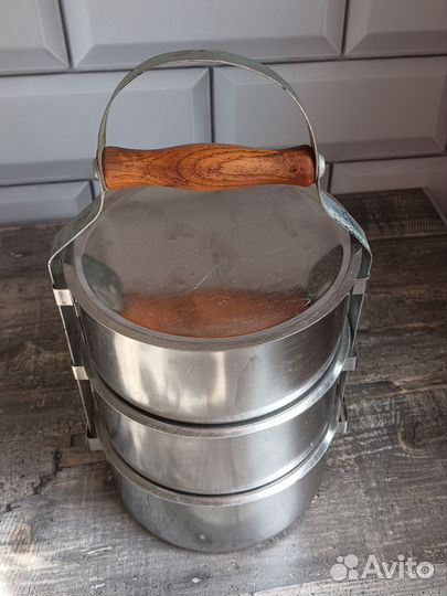 Набор кастрюль походный СССР