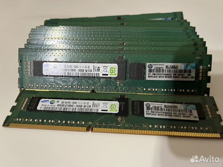 Оперативная память HP 8GB p/n 647651-081