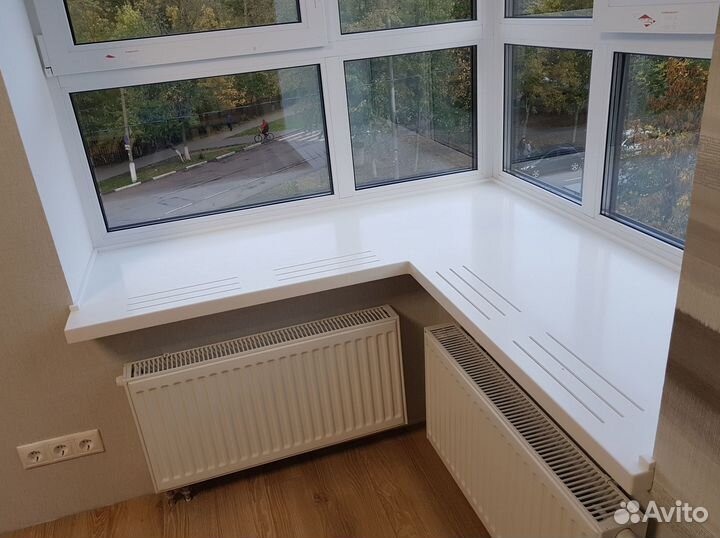 Износостойкие акриловые подоконники