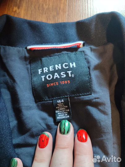 Пиджак синий школьный 164 рост новый