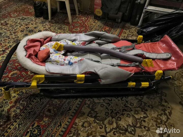 Коляска санки