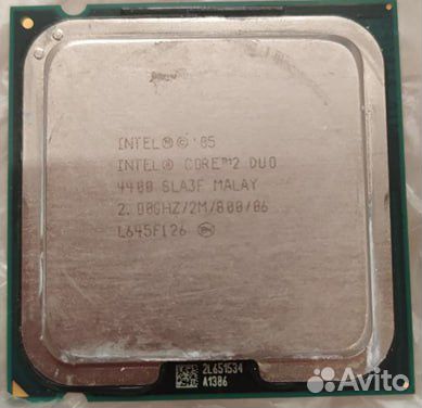 Процессор Intel Core Duo 4400 SLA3F