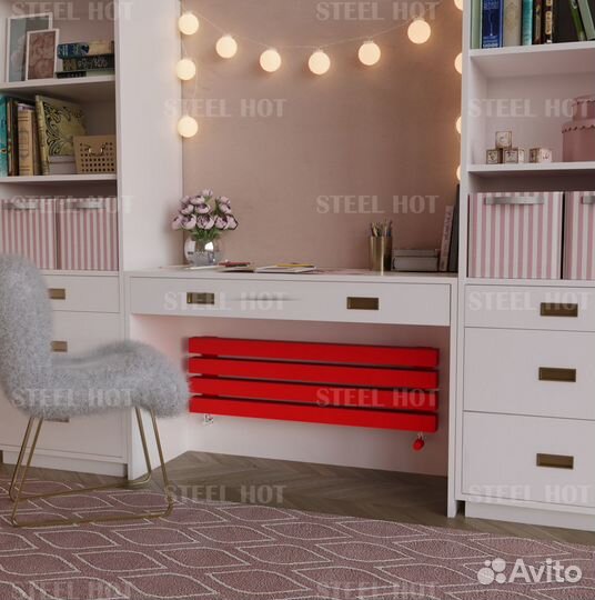 Вертикальный дизайн радиатор Steel-Hot от производ