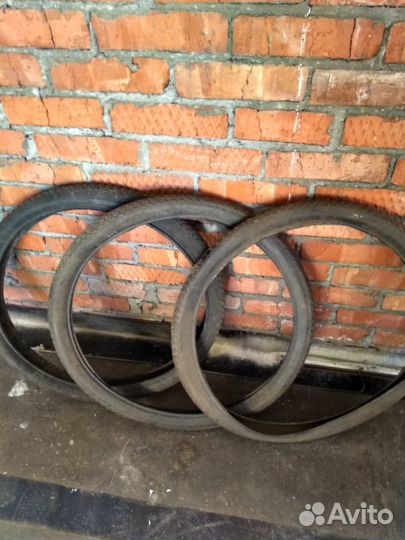 Колеса велосипедные разные