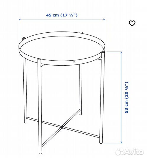 IKEA gladom с подносом