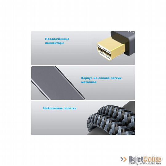 Переходник miniDisplayport - hdmi KS-is (KS-567) 0