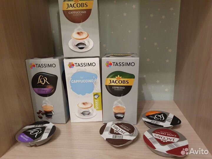 Кофемашина и капсулы tassimo