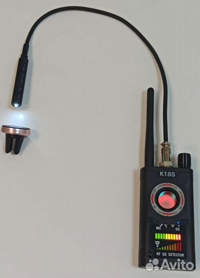 Детектор жучков трекеров маяков скрытых камер