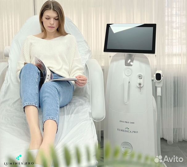 Диодный лазер для эпиляции Lumines’ Макс Про 2000вт