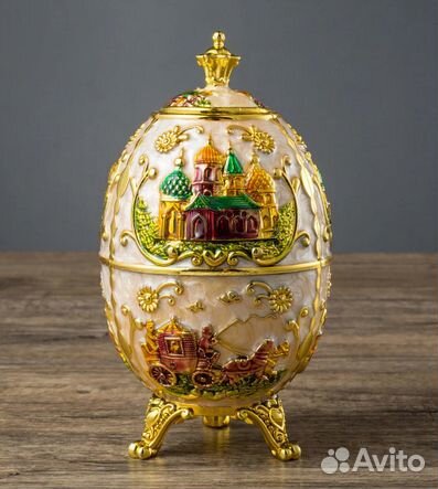 Яйцо Фаберже - контейнер для зубочисток