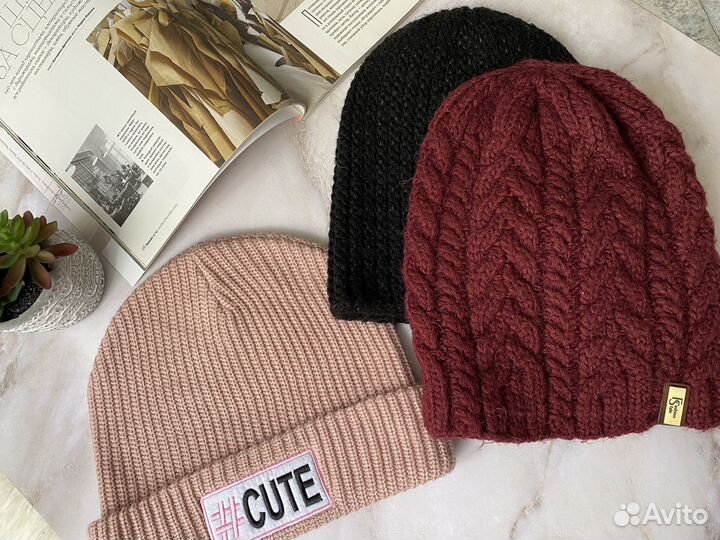 Шапка и снуд шарфы платки женские