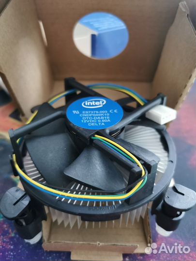Кулер процеccорный Intel 1200 socket box