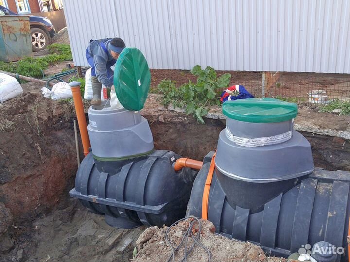 Септик эко Урал 8 канализационный