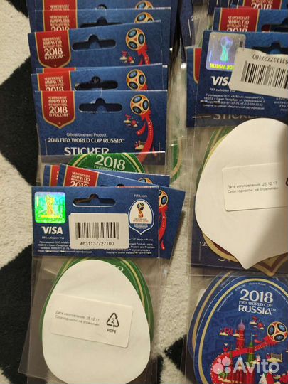 Наклейки / Стикеры fifa 2018