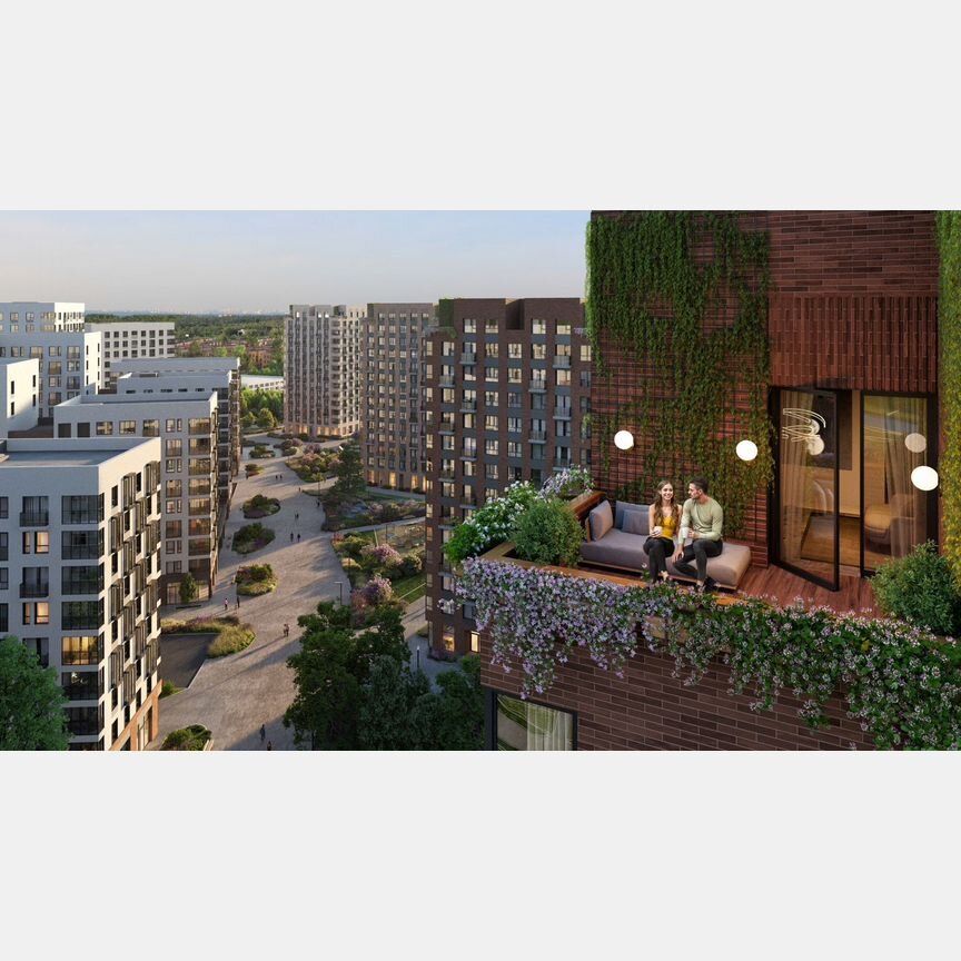 2-к. квартира, 47,8 м², 6/12 эт.