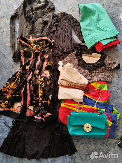 Большой пакет женской одежды