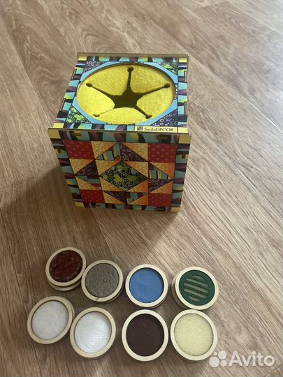 Тактильный сенсорный куб «парочки» Монтессори