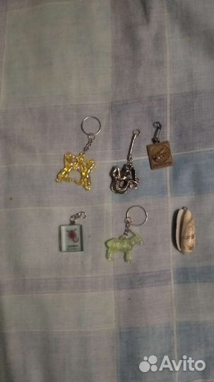 Брелоки 6 штук