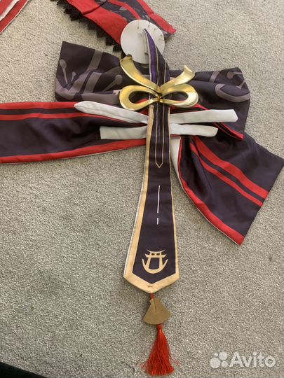 Косплей яэ мико, геншин