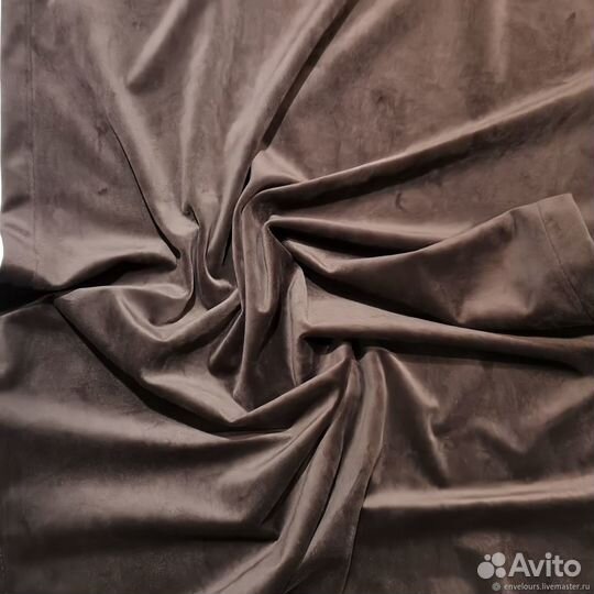 Шторы бархат, ткань в остатке