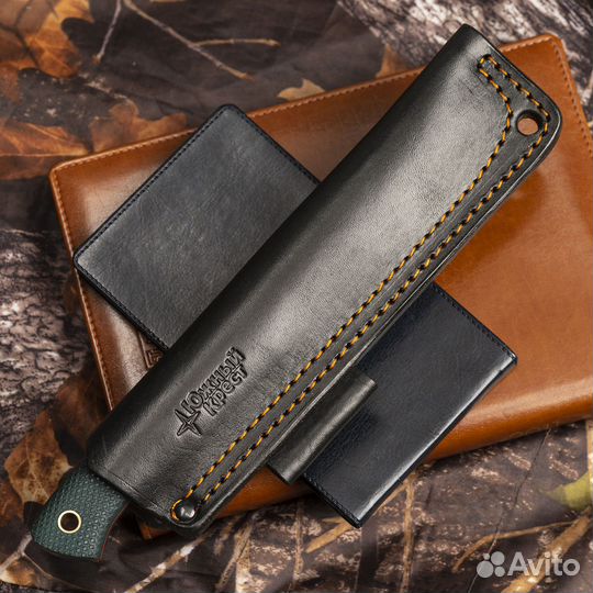 Нож туристический Бушкрафт 218.1052K Изумруд