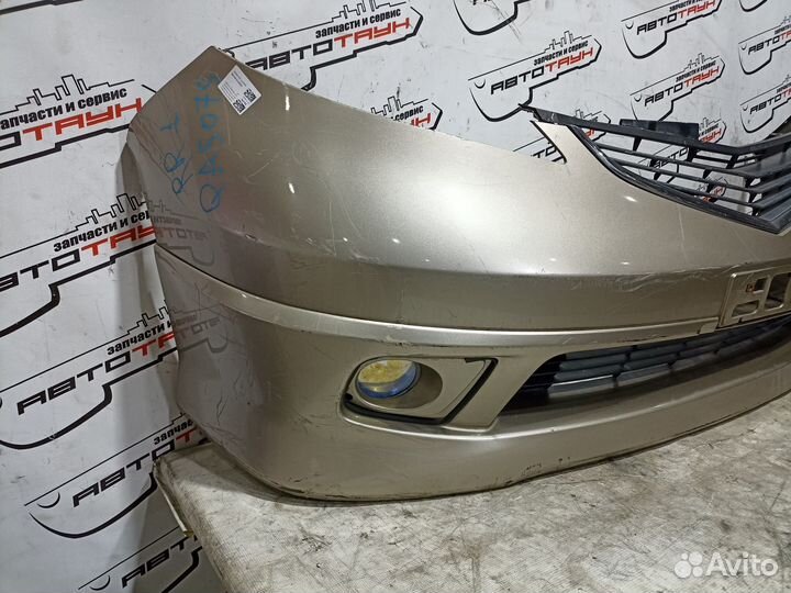 Бампер honda elysion RR1 RR2 RR3 RR4 71101SJK000ZB под туманки 1 модель передний бежевый, YR538MM QA