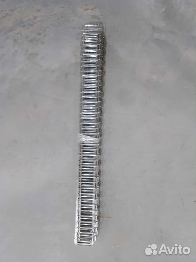 Ограничитель передний для полки 100 см металл