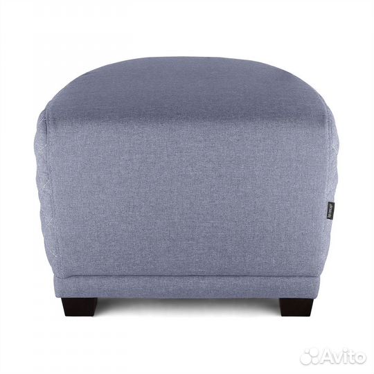 Пуф Tokio, рогожка синий