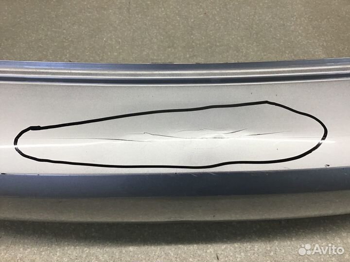 Бампер задний VW Polo (Sed RUS) 2011-2020